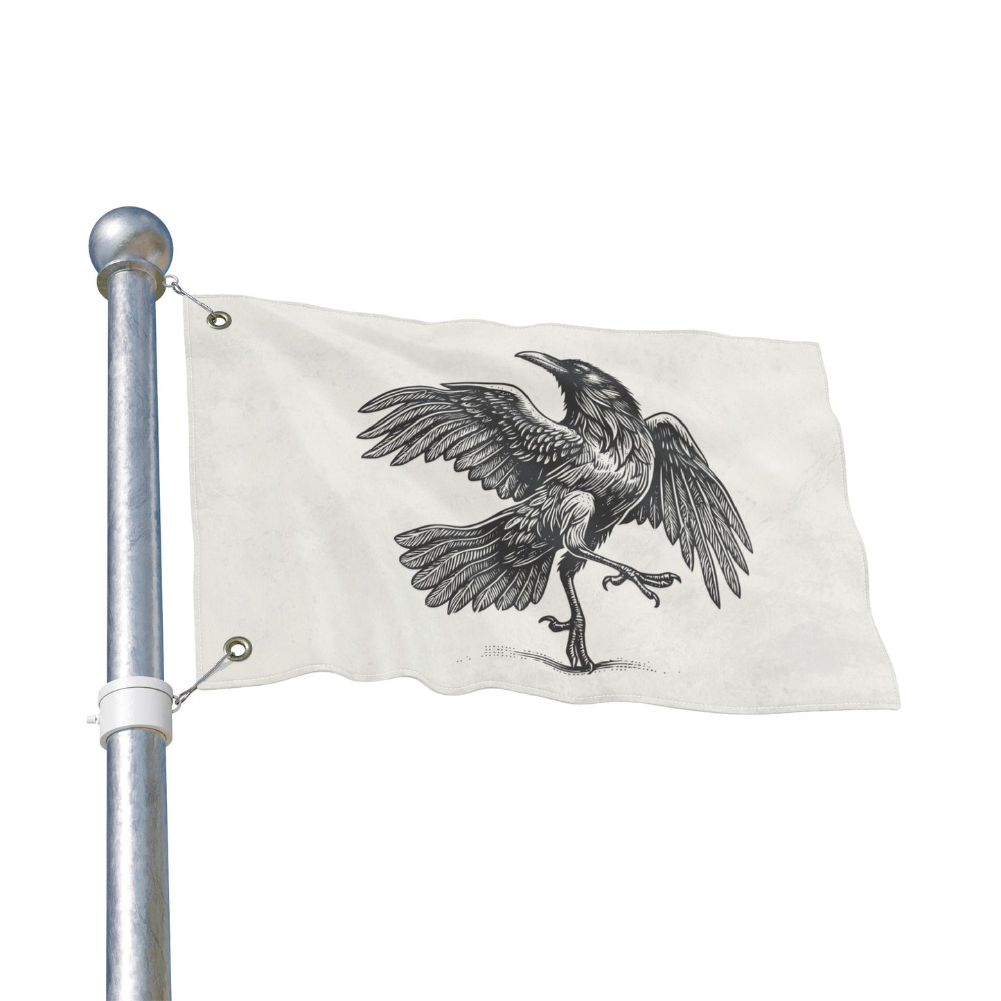 Show-Off Raven – Gothic Raven Flag