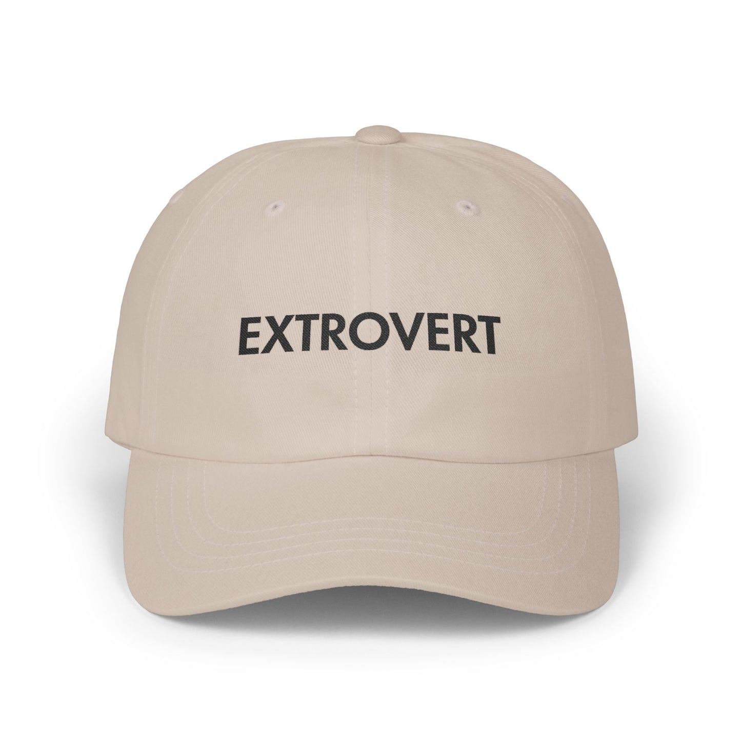 Extrovert Embroidered Dad Hat – Funny Social Humor Cap