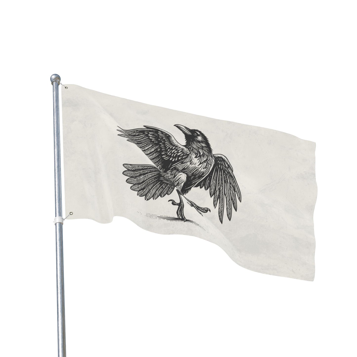 Show-Off Raven – Gothic Raven Flag
