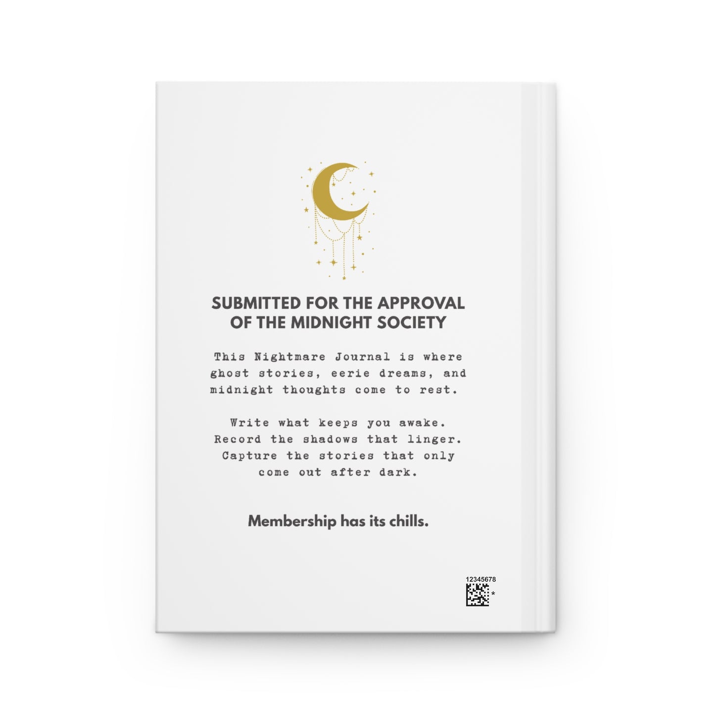 Nightmare Journal | Midnight Society Gothic Notebook