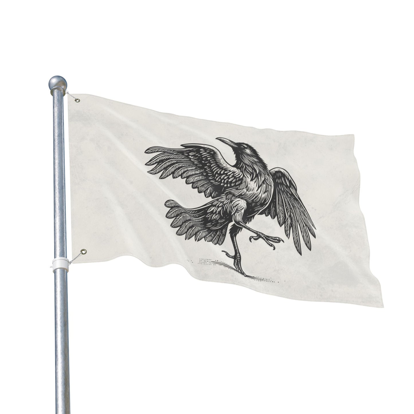 Show-Off Raven – Gothic Raven Flag