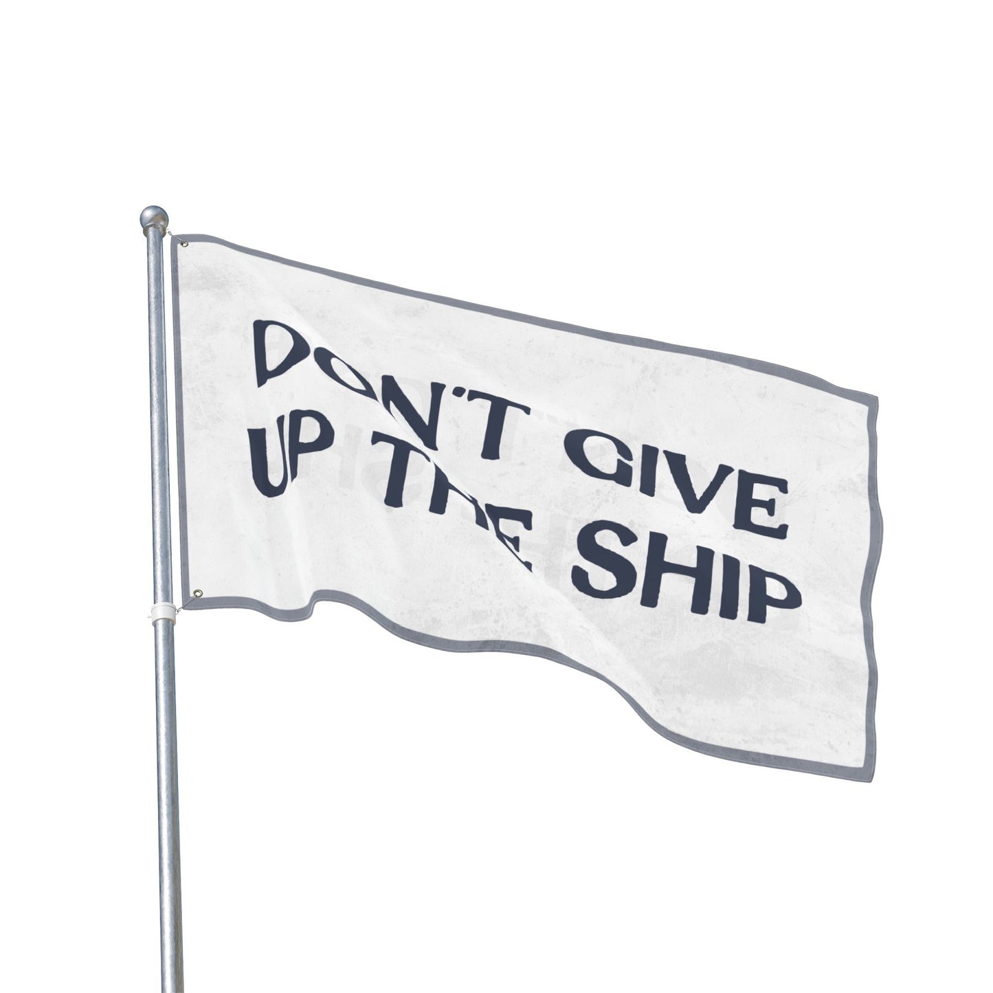 Don’t Give Up the Ship Flag – Vintage Nautical Banner