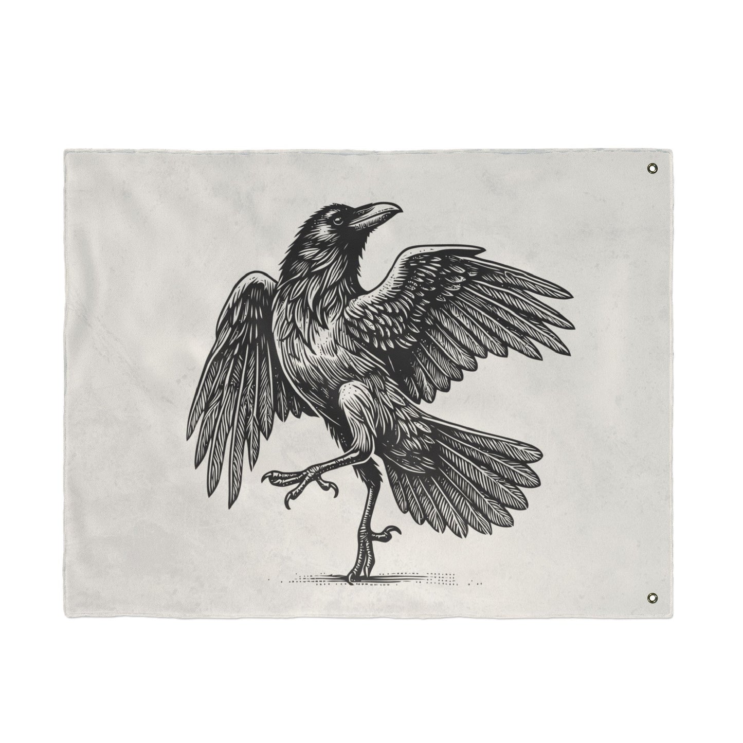 Show-Off Raven – Gothic Raven Flag