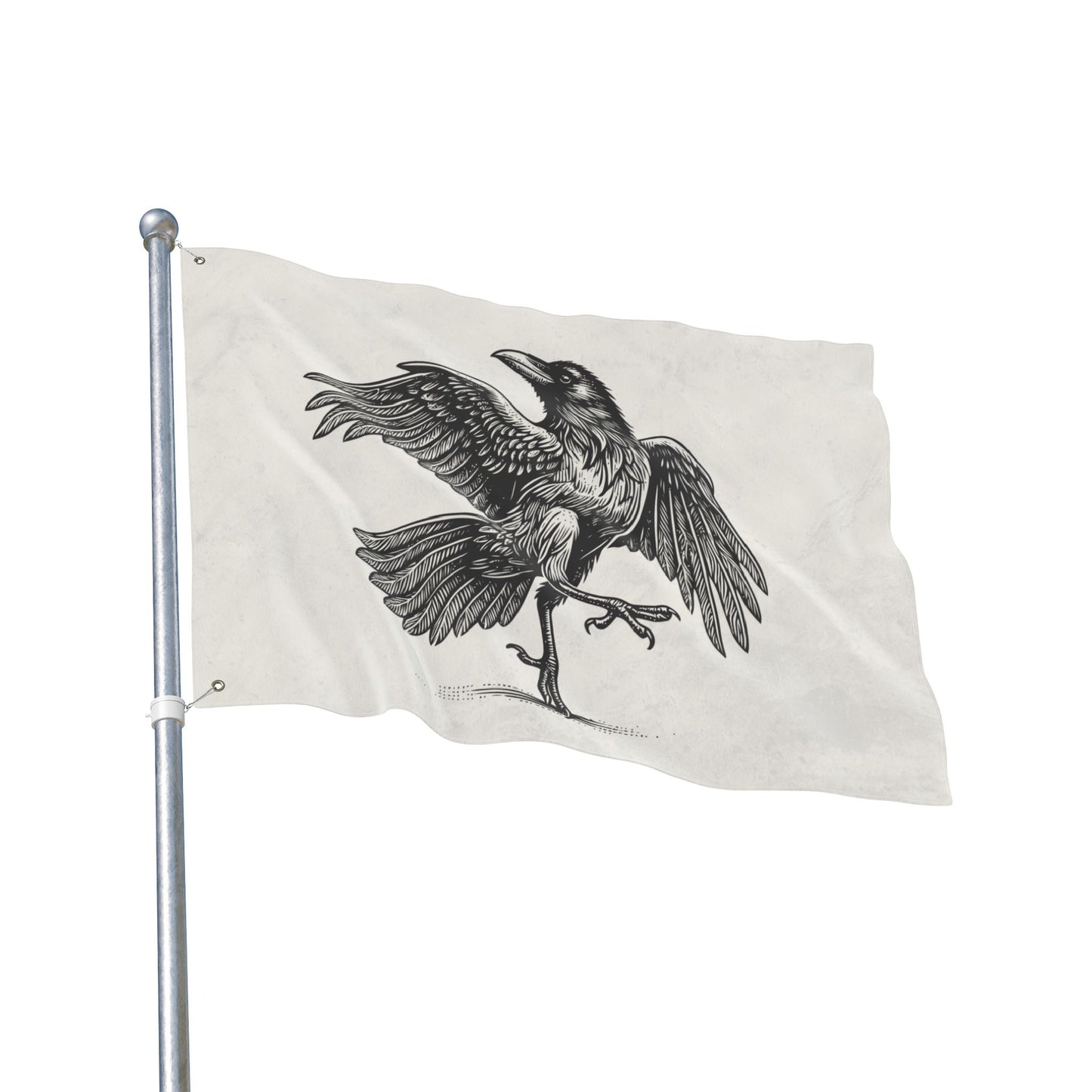 Show-Off Raven – Gothic Raven Flag