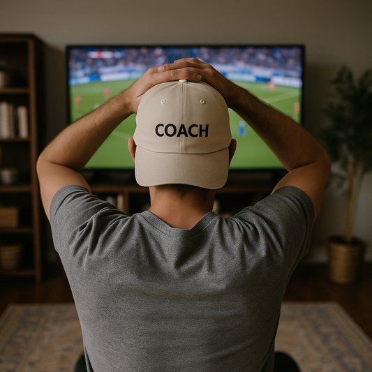 Coach Embroidered Dad Hat – Motivational Humor Cap