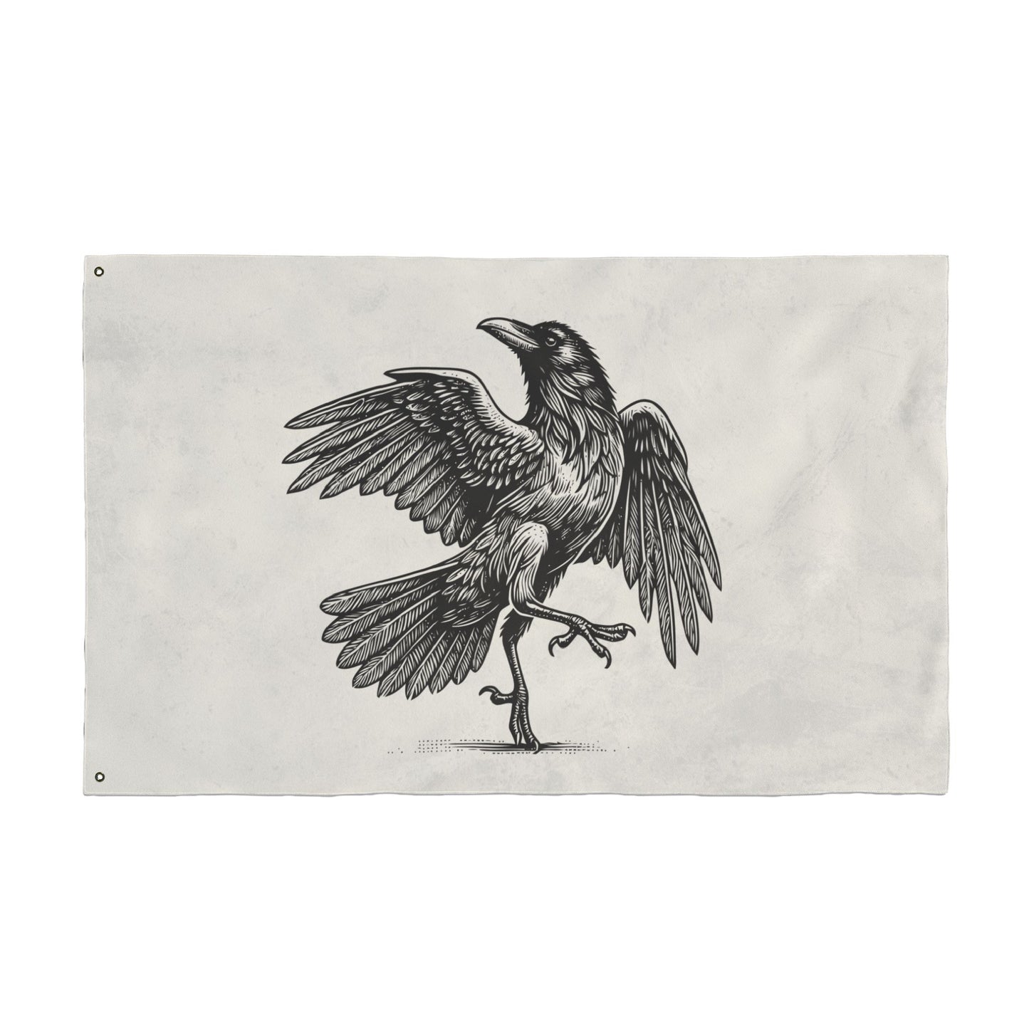 Show-Off Raven – Gothic Raven Flag