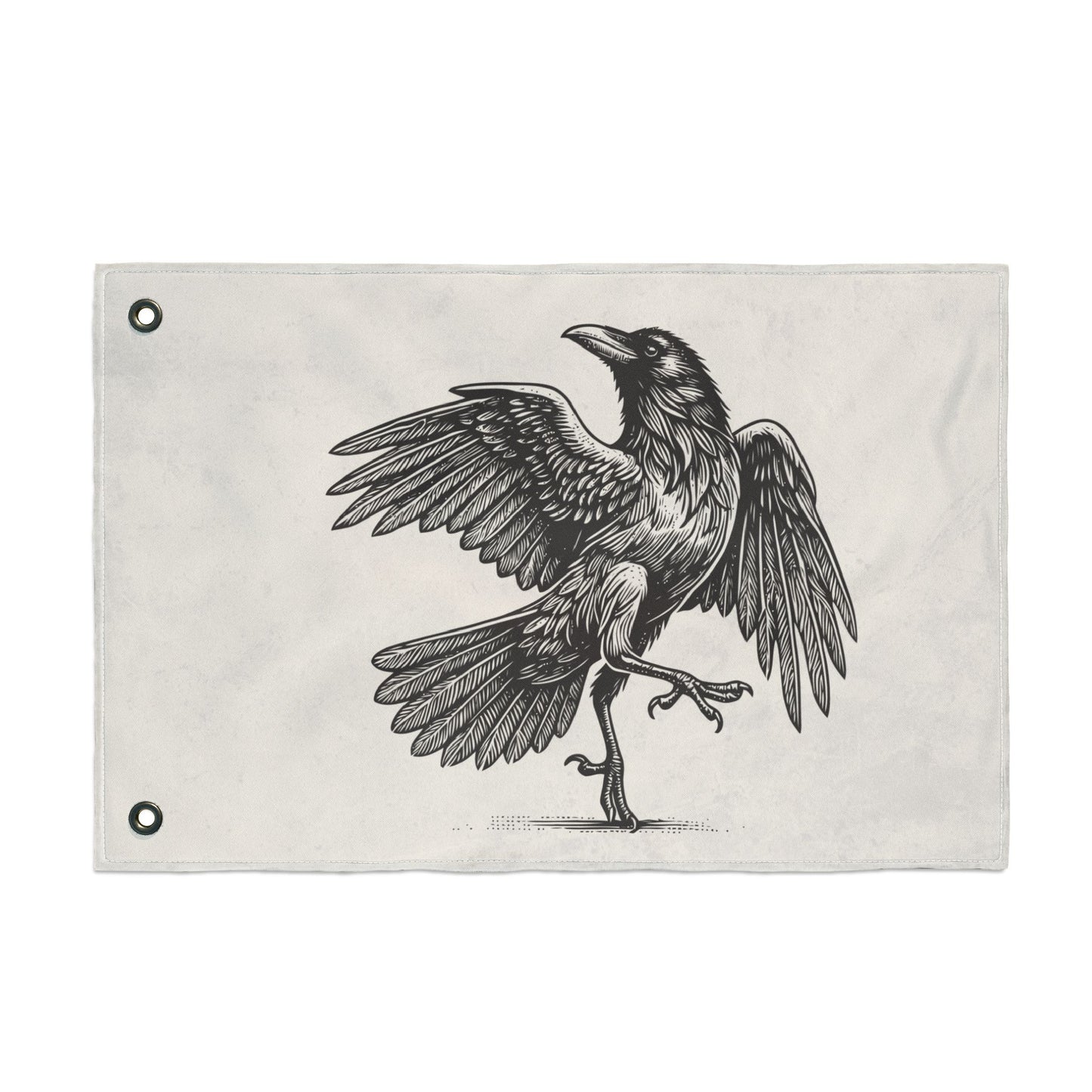 Show-Off Raven – Gothic Raven Flag