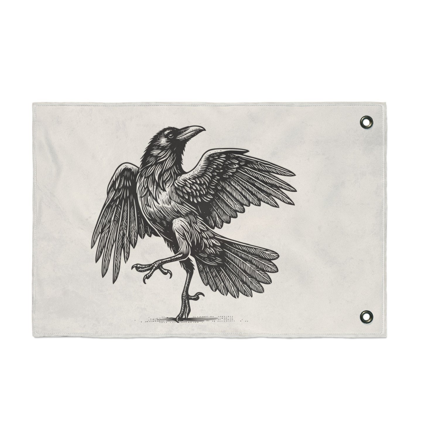 Show-Off Raven – Gothic Raven Flag