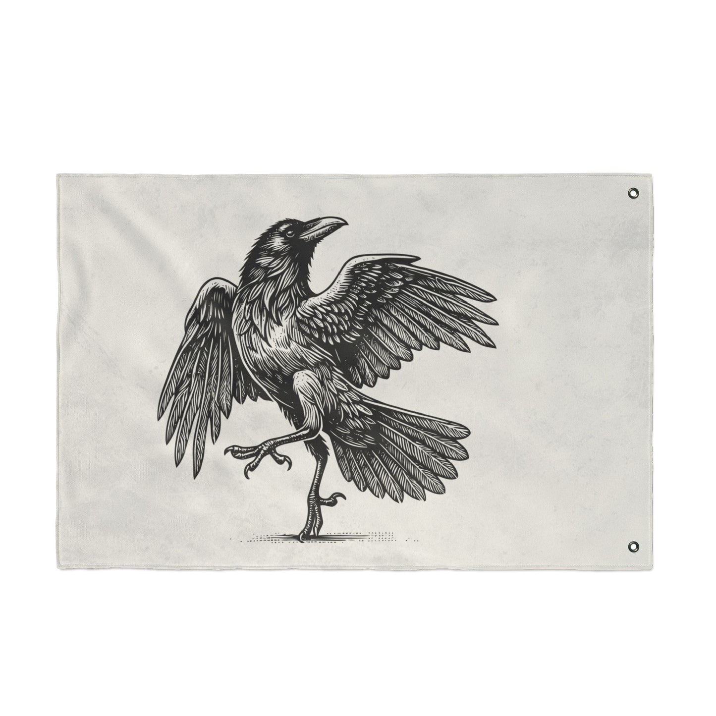 Show-Off Raven – Gothic Raven Flag