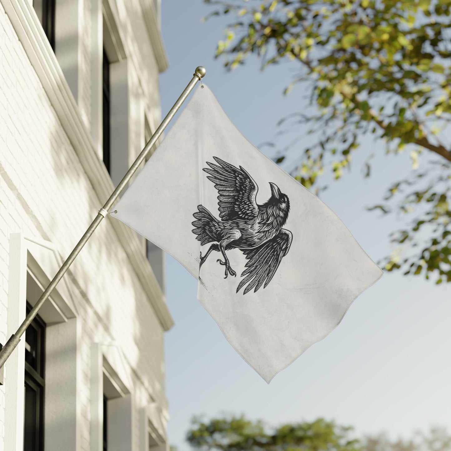 Show-Off Raven – Gothic Raven Flag