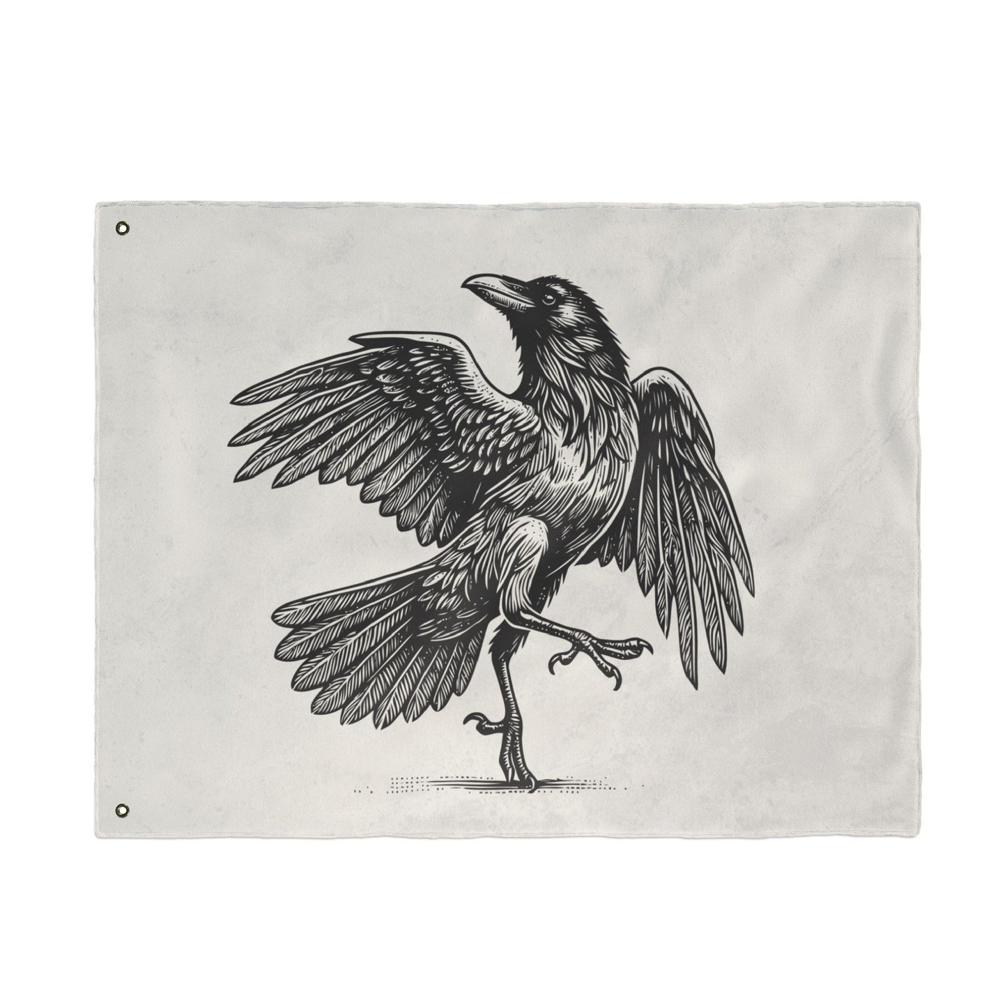 Show-Off Raven – Gothic Raven Flag